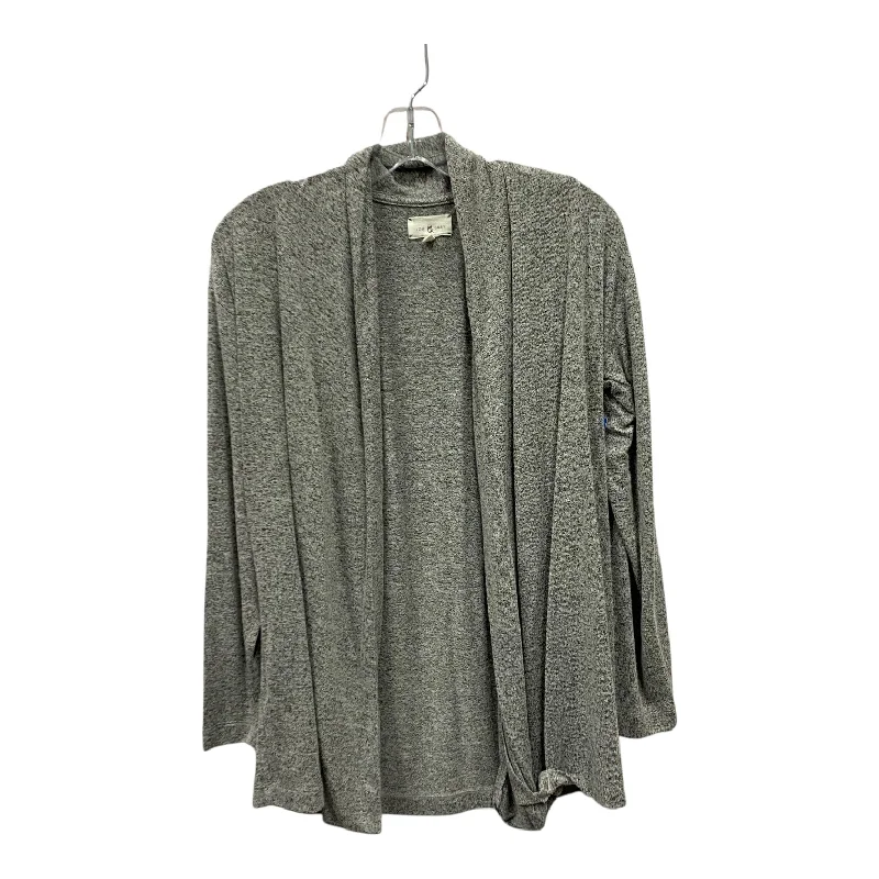 Women's V-Shaped Collar SweatersSweater Cardigan By Lou And Grey In Grey, Size:S