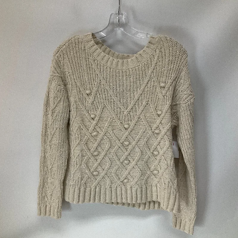 Women's Fisherman's SweatersSweater By J. Crew In Cream, Size: S