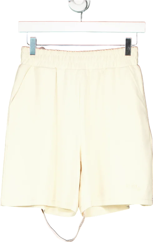 Women's Blended SweatersOh Polly Sport Cream Elasticated Waist Shorts UK 10