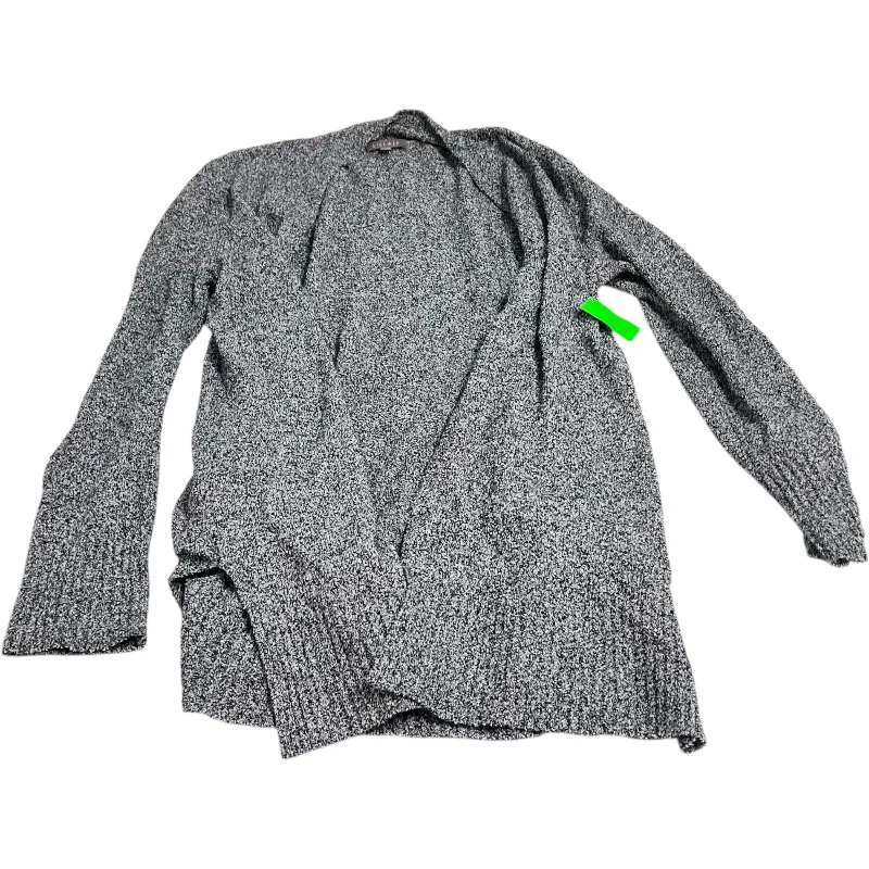 Women's Solid Color SweatersSweater Cardigan By Lilla P In Grey, Size: L