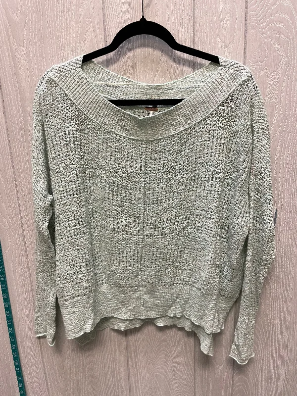 Women's Fitted SweatersSweater By Free People In Green, Size: S