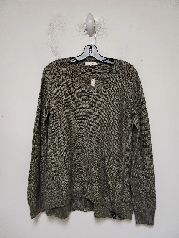 Women's Shirt Collar SweatersSweater By Madewell In Green, Size: M