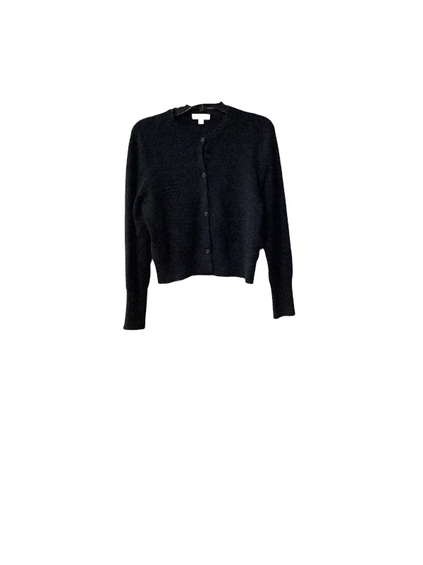 Women's Rounded Collar SweatersSweater Cardigan By J. Crew In Black, Size: L