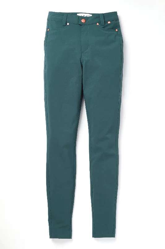 Women's Jodhpurs with Full LengthMAX Stretch Skinny Outdoor Trousers - Laurel