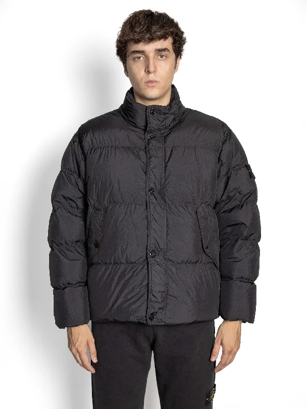 Women's Duffle CoatsPiumino in Nylon Crinkle Reps Nero