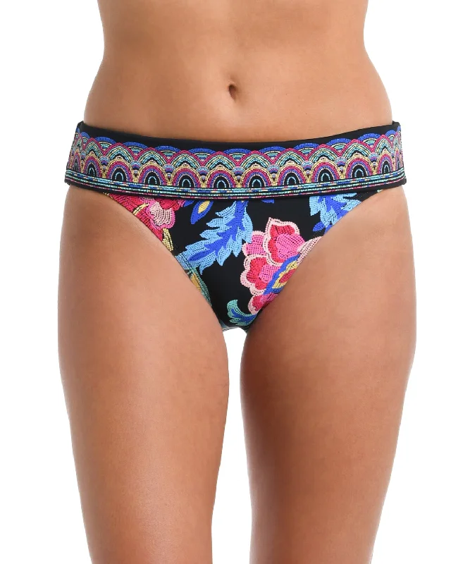 2024 La Blanca Midnight Magic Banded Hipster Bottom - Lb4bp95