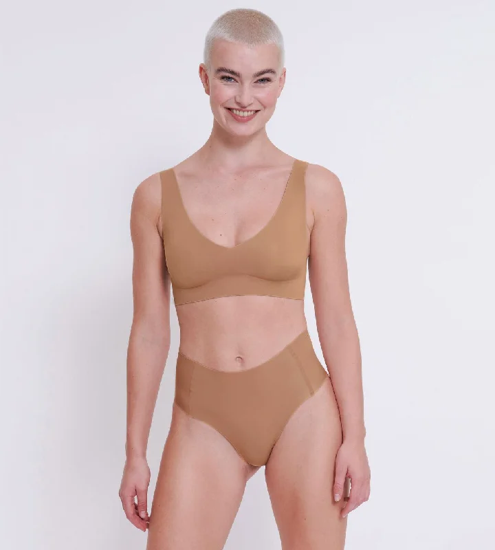 seamless modal fiber high-waisted pantiesSLOGGI Zero Feel 2.0 Bralette