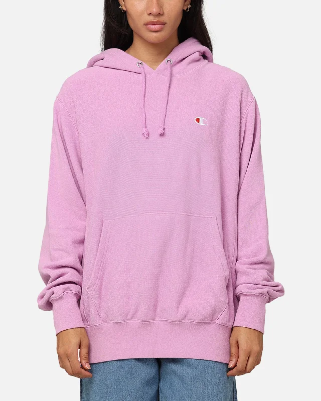 Women's Hooded Sweatshirts with Mid WaistChampion Reverse Weave French Terry Hoodie Mauve