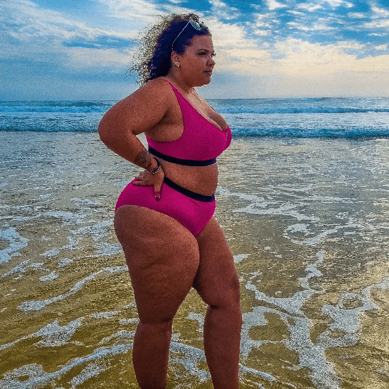 Hasta La Vista Bikini Bottoms - Hot Pink