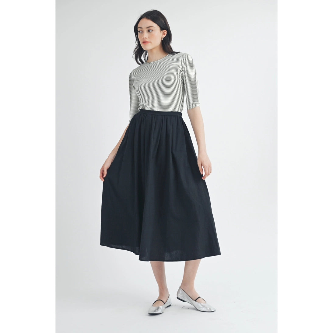 Women's Zip-Up SkirtsJuliet Midi Skirt