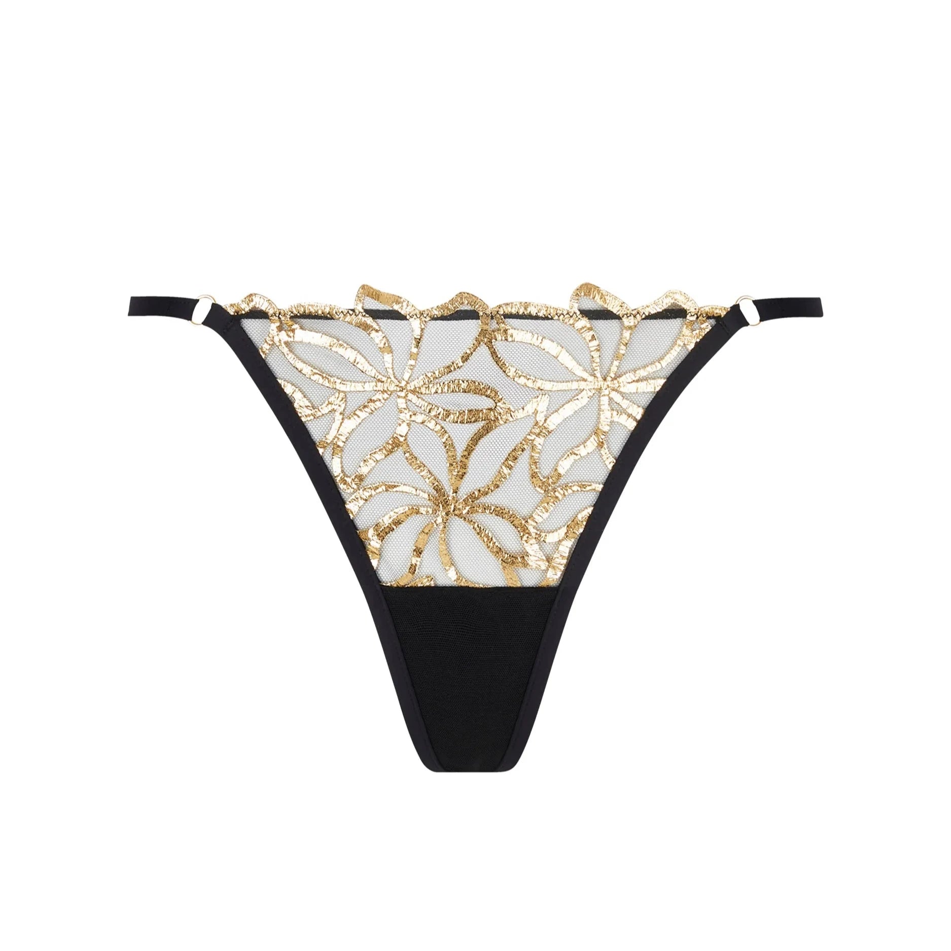 plus-size underwire plunge brasEclats d'Or Thong