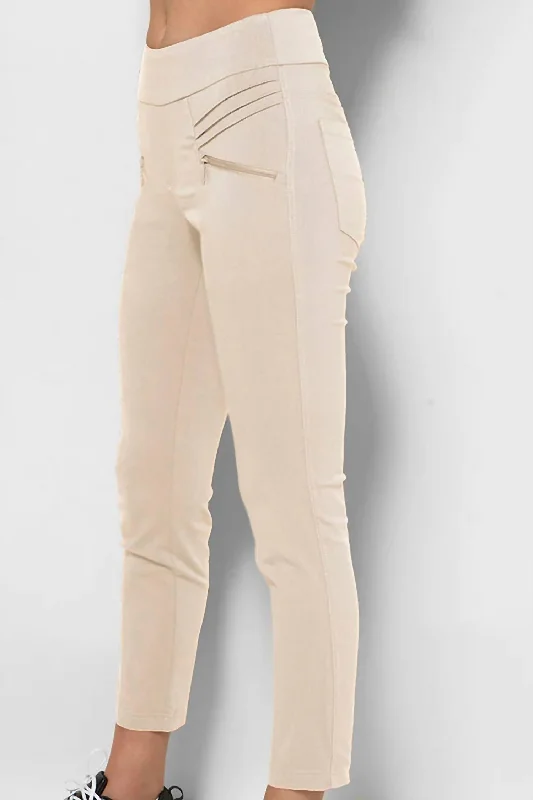 Women's Jodhpur BootsFab Fit Pant In Tan