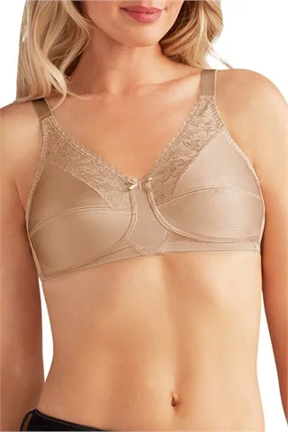 plus-size wireless mastectomy bras with paddingAmoena Nancy Wire-Free Bra - Sand Order Code: 1151