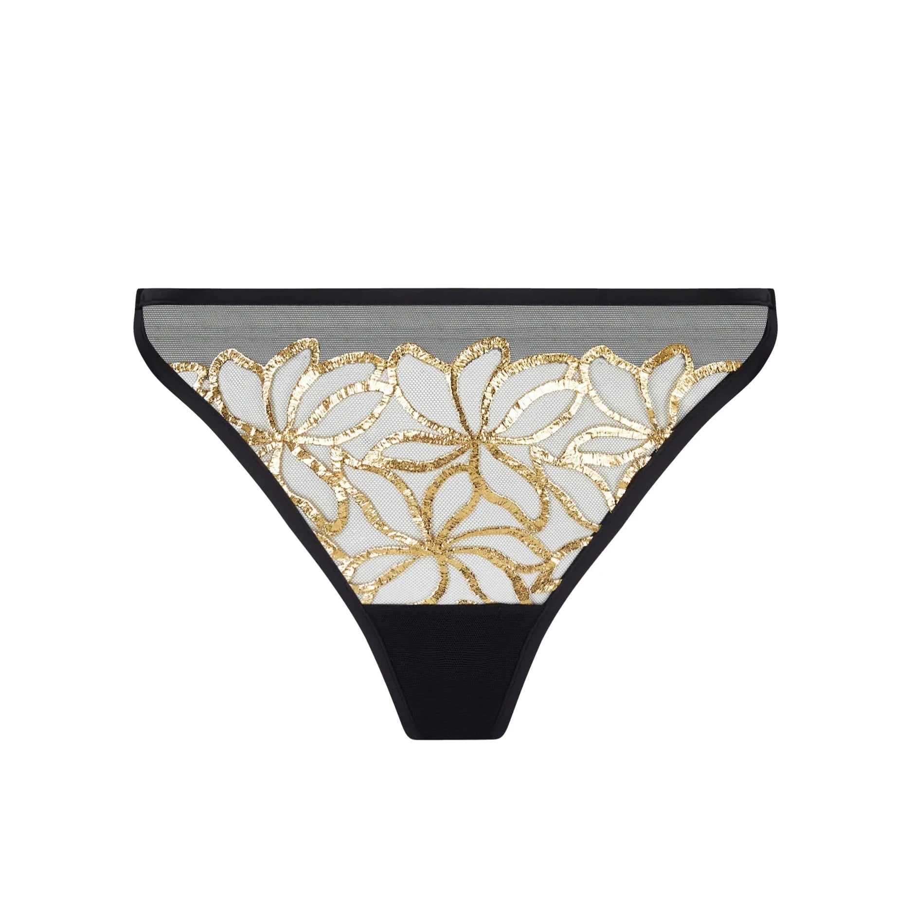 seamless high-leg bikini pantiesEclats d'Or Slip Seduction