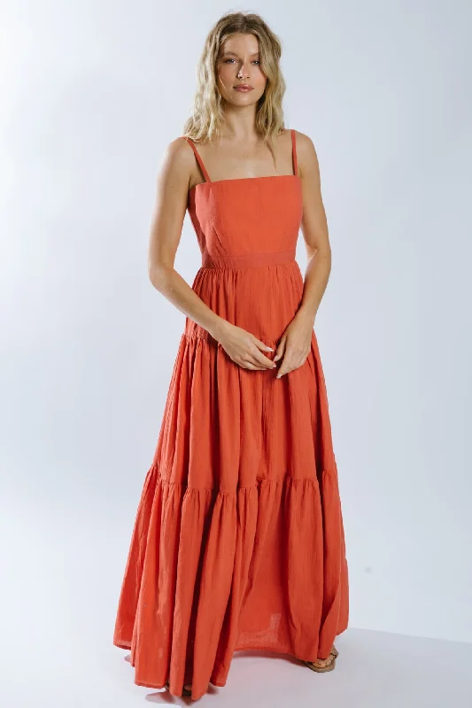 Women's Off-the-Shoulder DressesPrisha Tiered Maxi Dress