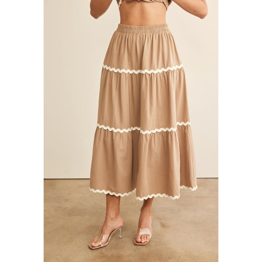 Women's Fitted SkirtsAriana Tiered Maxi Skirt