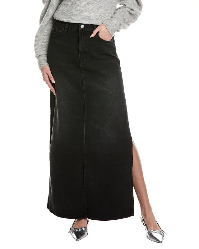 Women's V-Shaped Hem SkirtsMOTHER SNACKS! The Fun Dip Slice Maxi Skirt