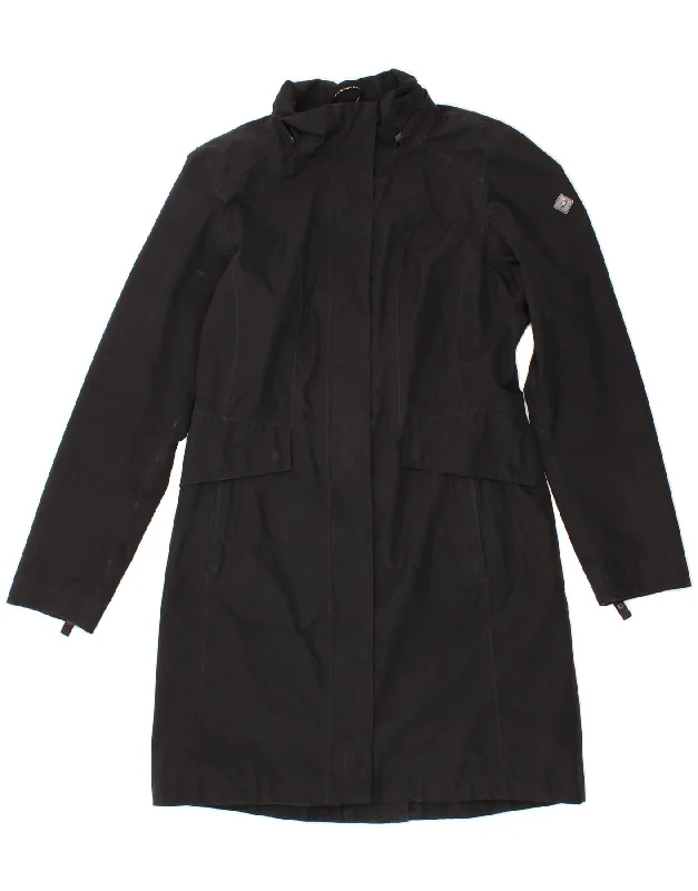 Women's Rain CoatsTHE NORTH FACE Womens Windbreaker Coat UK 14 Medium Black Polyester