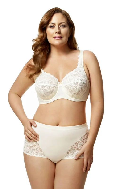 plus-size wireless brasLacey Curves Underwire Bra 2311 Ivory