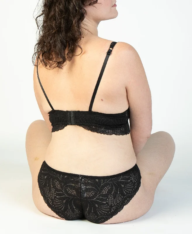 lace-trimmed sleep shortsPetra Lace Briefs