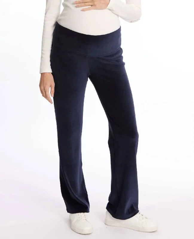 Women's SlacksEnzo Maternity Pants In Marine