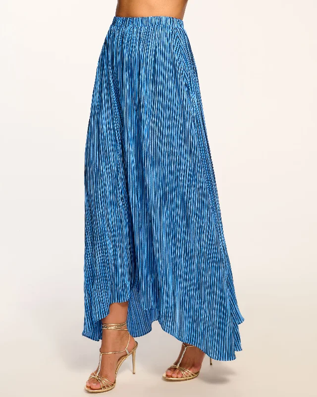 Women's U-Shaped Collar DressesGwendolyn Pleated Maxi Skirt