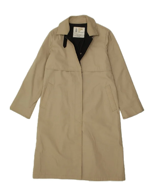 Women's Coats with Fur Trimmed BeltLONDON FOG Womens Overcoat UK 16 Large Beige Polyester