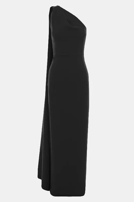 Women's Narrow-Neck DressesDemi Dress in Black