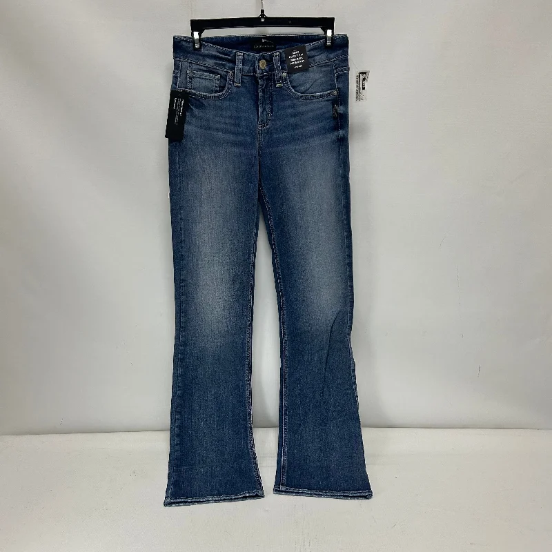 Women's Jodhpurs with Keyhole NeckJeans Boot Cut By Silver  Size: 2