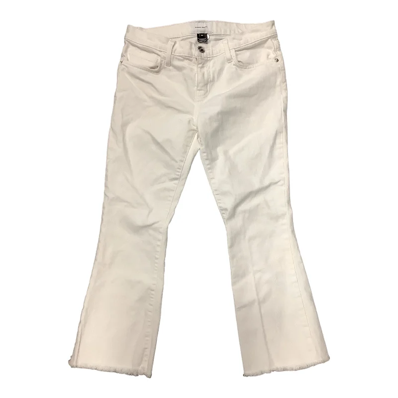 Women's Jodhpurs with V-Shaped CollarJeans Cropped By Current/elliott  Size: 2