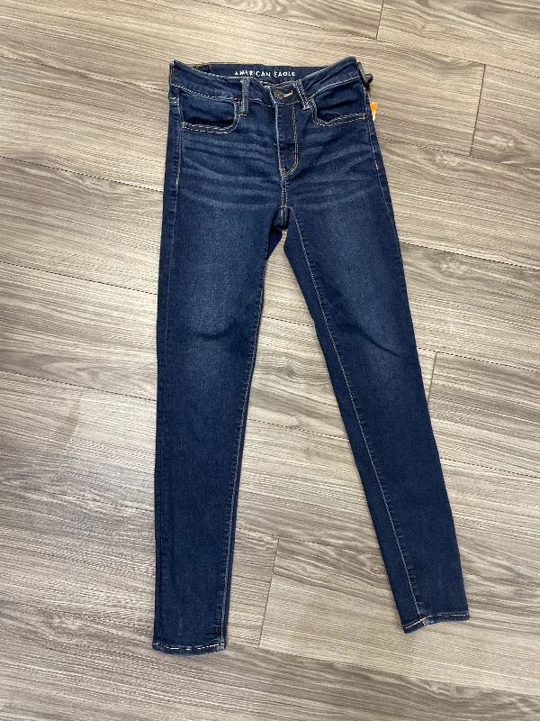 Women's Jodhpurs with Sweetheart CollarJeans Skinny By American Eagle  Size: 6long