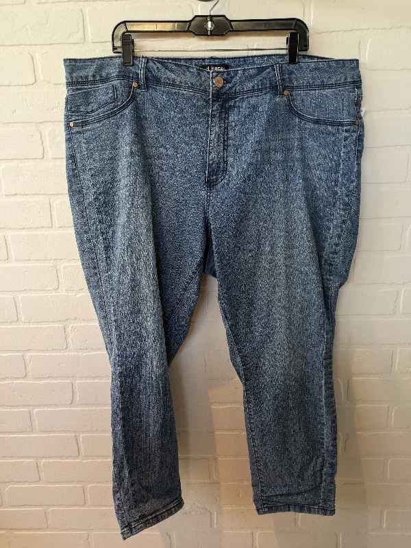 Women's CaprisJeans Straight By D Jeans  Size: 22