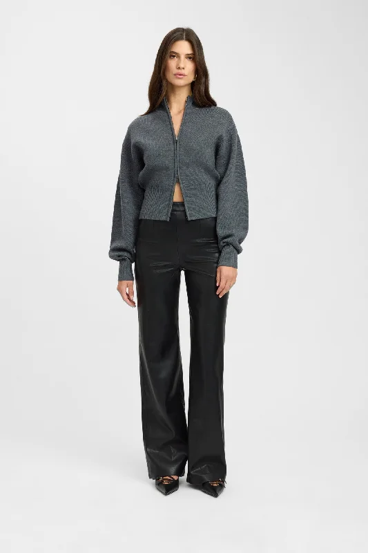 Women's Solid BlouseDalton Zip Cardigan